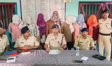 तस्करी पर वार: ब्रह्मपुर में 32.720 किलोग्राम गांजा व 113.92 किलोग्राम सिक्कों के साथ सात गिरफ्तार