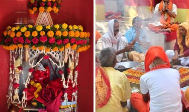 छह दशक से अधिक पुरानी परंपरा, ठोरी पांडेयपुर में हनुमान मंदिर का वार्षिकोत्सव धूमधाम से संपन्न