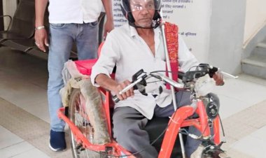 संबल योजना से जवाहर गोंड को मिली आत्मनिर्भरता की राह, अब मोटरराइज्ड ट्राईसाइकिल से आसान होगा सफर