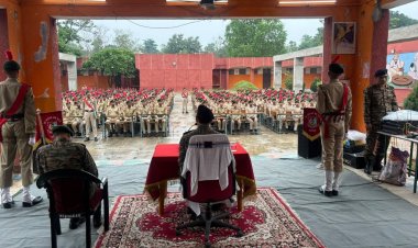 जेएनवी नावानगर में एनसीसी के वार्षिक प्रशिक्षण शिविर का आगाज