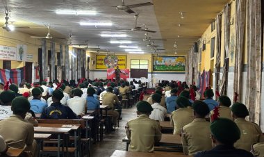 एनसीसी कैंप में गूंजा स्वस्थ युवा, सशक्त राष्ट्र का संदेश