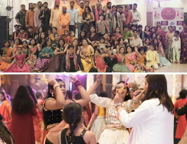 दस वर्षों से आरा की सांस्कृतिक धरोहर बना 'अम्बा डांडिया उत्सव', पारिवारिक मेलजोल की बिखरी अनूठी छटा