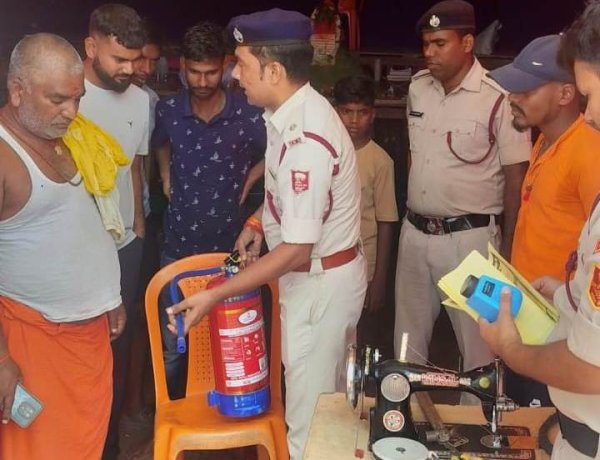 पंडालों में उमड़ेगी भीड़, आग से निपटने को अग्निशमन विभाग ने कसी कमर