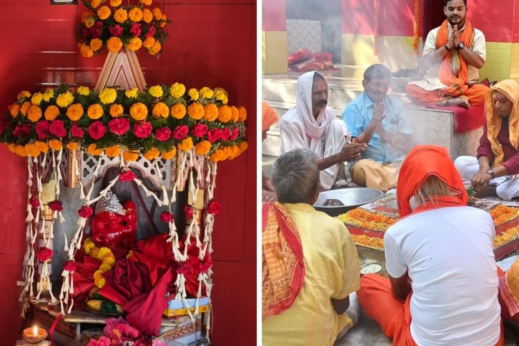 छह दशक से अधिक पुरानी परंपरा, ठोरी पांडेयपुर में हनुमान मंदिर का वार्षिकोत्सव धूमधाम से संपन्न