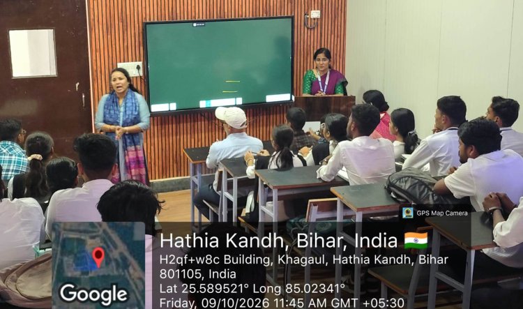 किताबी ज्ञान से कॉरपोरेट दुनिया तक, एमवी कॉलेज के छात्रों ने सीखा सफलता का मंत्र