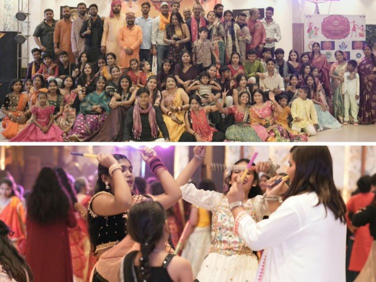 दस वर्षों से आरा की सांस्कृतिक धरोहर बना 'अम्बा डांडिया उत्सव', पारिवारिक मेलजोल की बिखरी अनूठी छटा