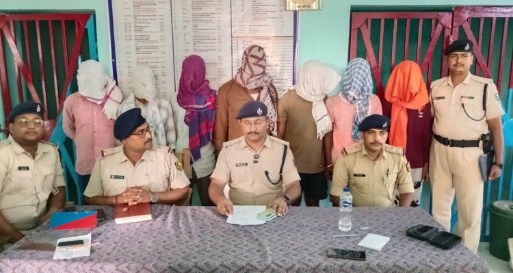 तस्करी पर वार: ब्रह्मपुर में 32.720 किलोग्राम गांजा व 113.92 किलोग्राम सिक्कों के साथ सात गिरफ्तार
