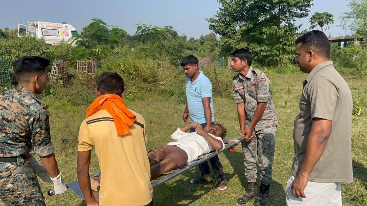 बेंगलुरू से ट्रेन से घर लौट रहे पूर्वी चंपारण के युवक का नया भोजपुर सब्जी मंडी के समीप एनएच 922 पर मिला शव